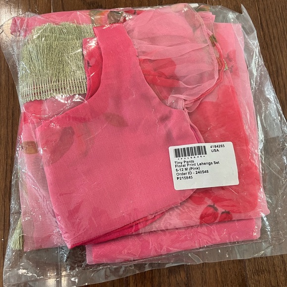 NWT Toddler Matching Lehenga and Choli Dress Set - Picture 2 of 9